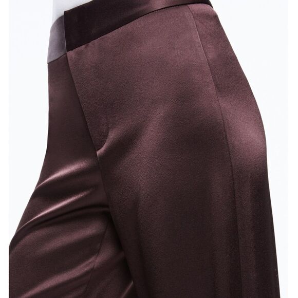 Alice + Olivia Women's JC WIDE LEG SIDE SLIT PANT Pants size 8 NWT $395 - Picture 6 of 8